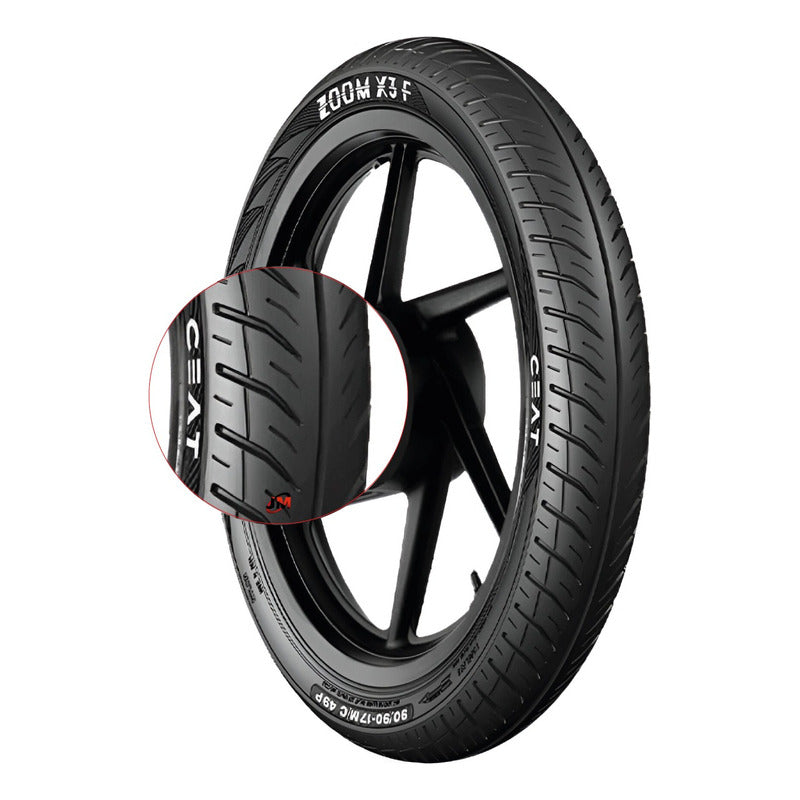 Llanta 90/90-17 Ceat Zoom X3 Tl