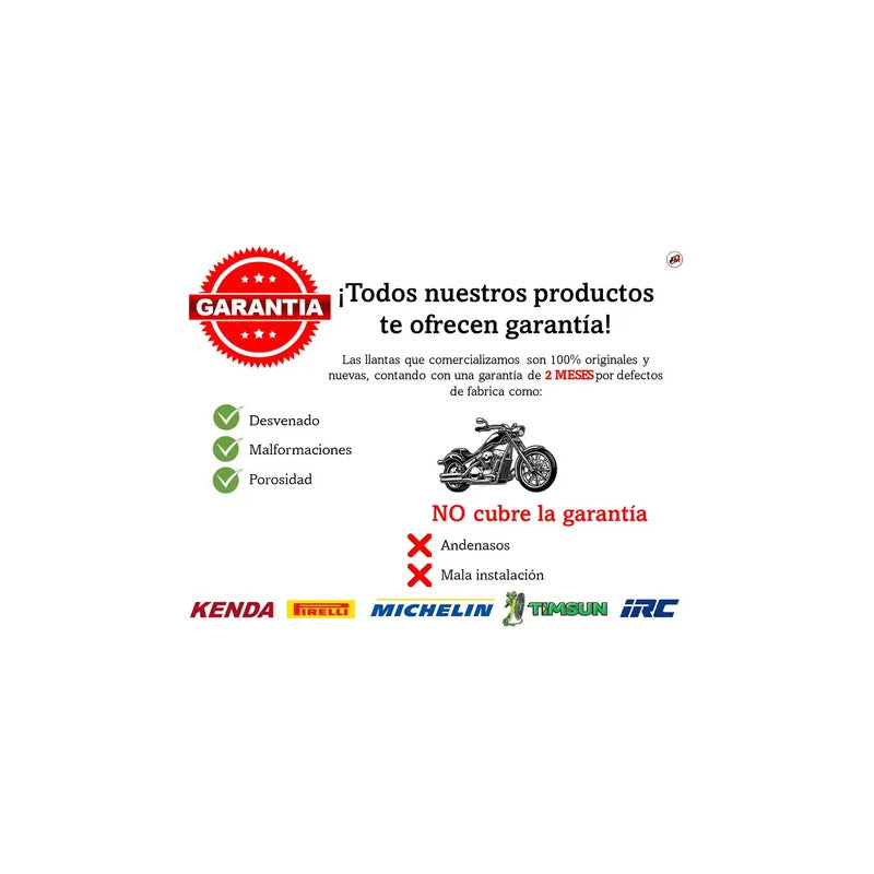 Llanta 100/80-18 Ts822 Timsun Sellomatic