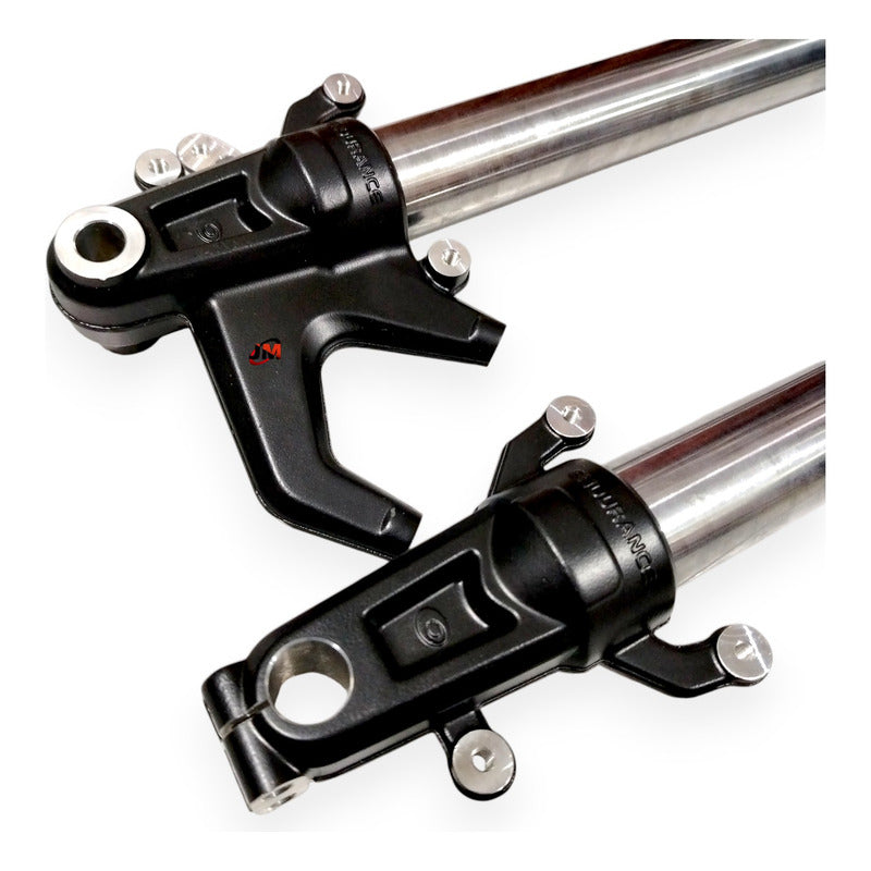 Barras Suspensión Dominar 400 Ug (con Abrazaderas) Par Revo