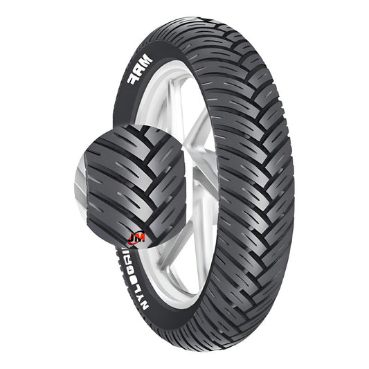 Llanta 100/90-17 Mrf Zapper-c Tl