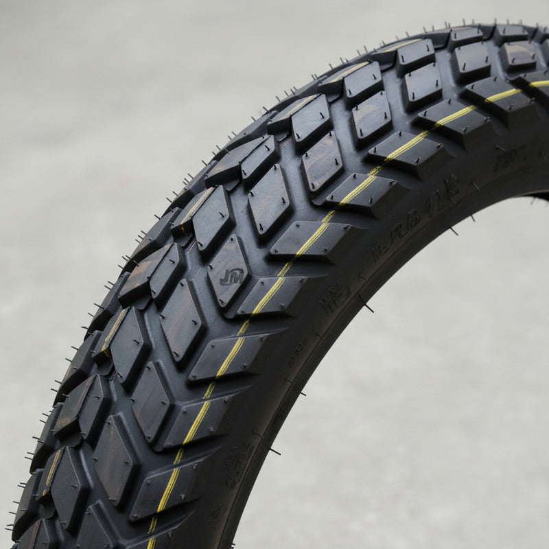 Llantas 110/90-17 Y 90/90-19 Queen Mr923 Combo Tt