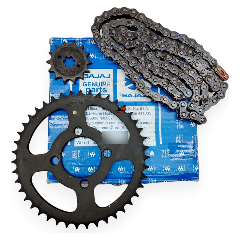 Kit Arrastre Boxer Ct102 /es /ks Bajaj Original