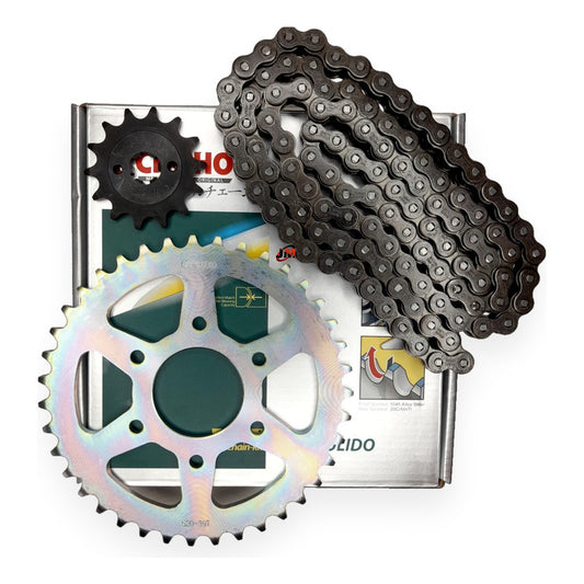 Kit Arrastre Pulsar 200 Ns-as-rs-fi (14x39) 520hs-110 Choho Plateado