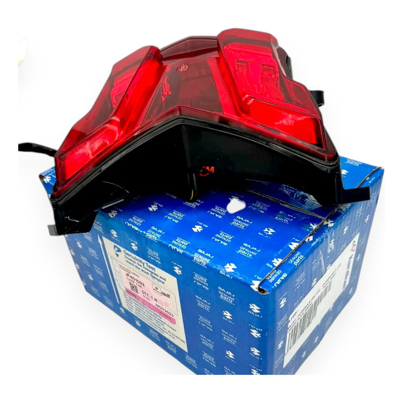 Stop Completo Dominar 400 Ug Bajaj Original Rojo Derecho/pasajero