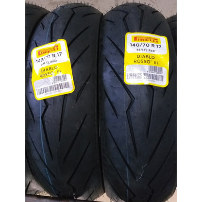 Llantas 150/60-17 Y 110/70-17 Pirelli Diablo Rosso 3 Radial