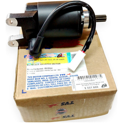 Motor Arranque Apache 160 4v /200 4v /200 Fi Tvs Original