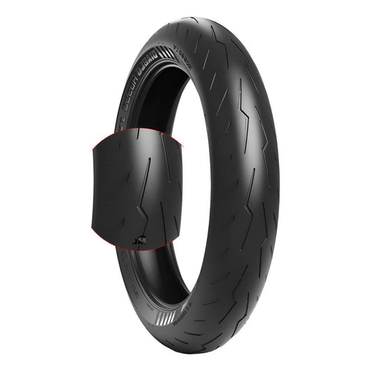 Llanta 110/70-17 Pirelli Diablo Rosso 4 Radial Tl