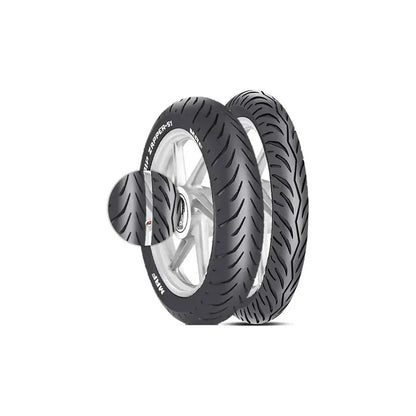 Llantas 130/70-17 Y 100/80-17 Mrf Zappers/fx1 Combo Tl