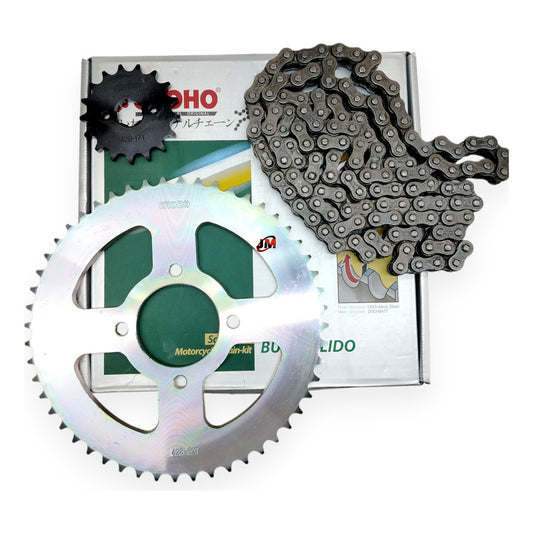 Kit Arrastre Victory Bomber 150 (17x52) 428hs-132l Choho Plateado