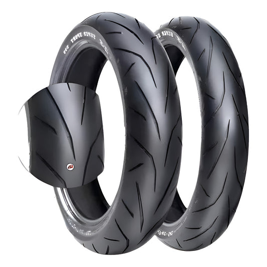 Llantas 130/70-17 + 100/80-17 Irc Iz-s S99 Combo Tl