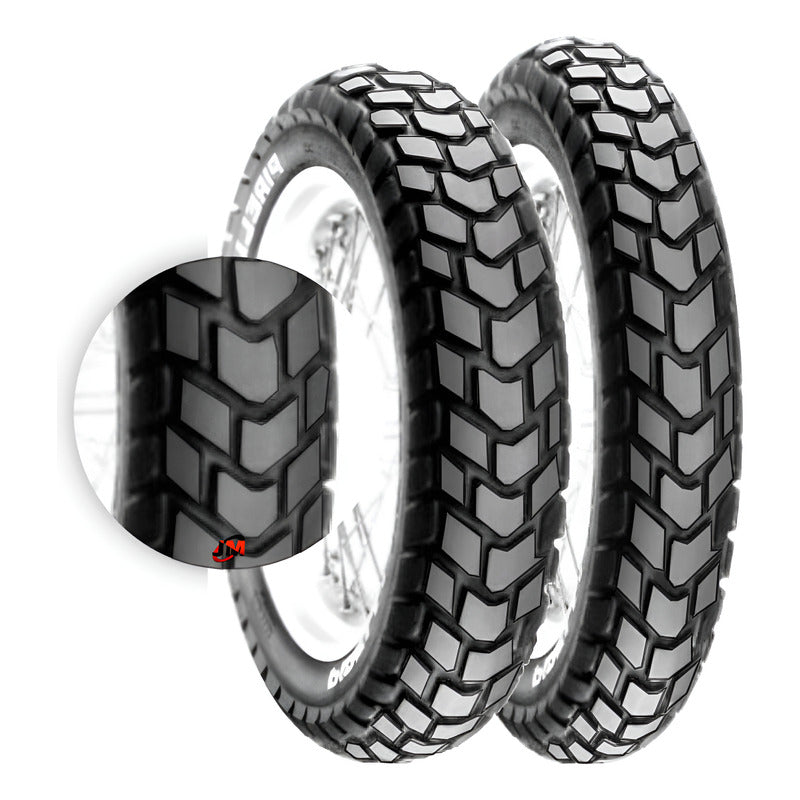 Llantas 120/80-18 Y 90/90-21 Pirelli Mt60 Combo Tt