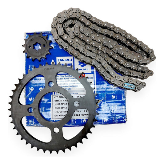 Kit Arrastre Discover 150 St /f Bajaj Original Negro