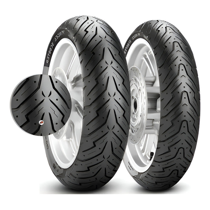 Llantas 130/70-12 Y 120/70-12 Pirelli Angel Scooter Combo