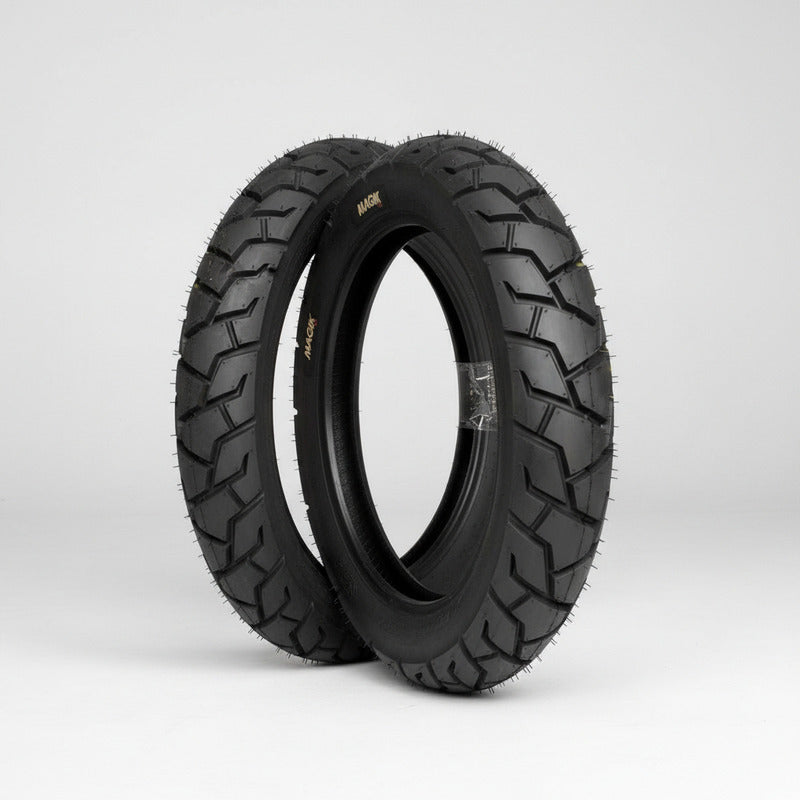 Llantas 110/90-17 Y 90/90-19 Magik Tire Mgk485d Combo Tt