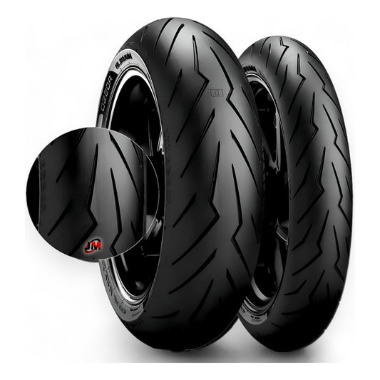Llantas 150/60-17 Y 110/70-17 Pirelli Diablo Rosso 3 Radial