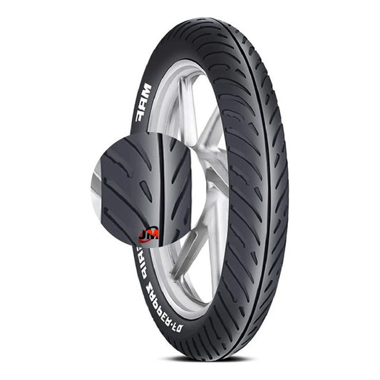 Llanta  80/100-17 Mrf Zapper Fq Tl