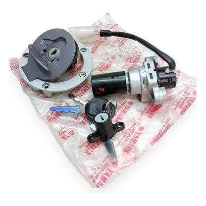Kit Switch Encendido + Tapa Tanque + Seguro Mt15 Yamaha