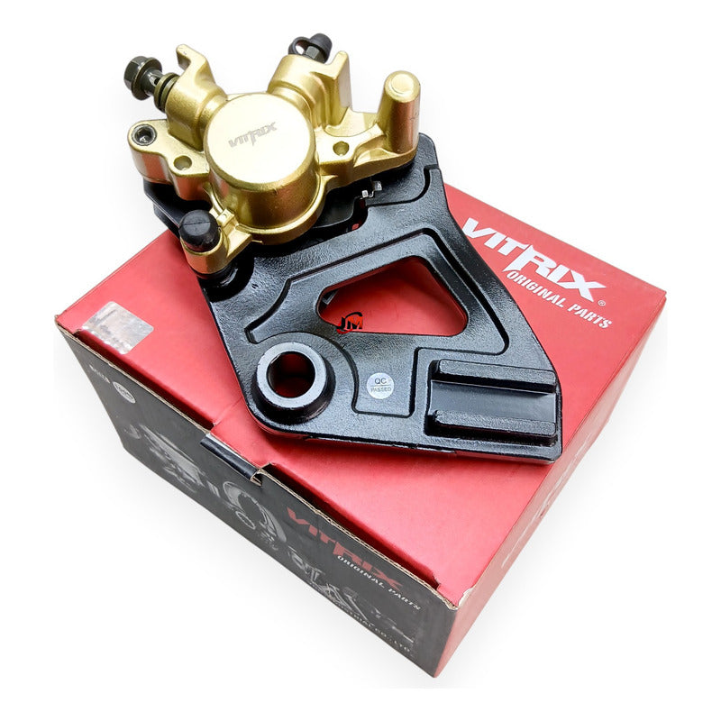 Mordaza Freno Trasero Apache 160 4v /180 2v + Soporte Vitrix