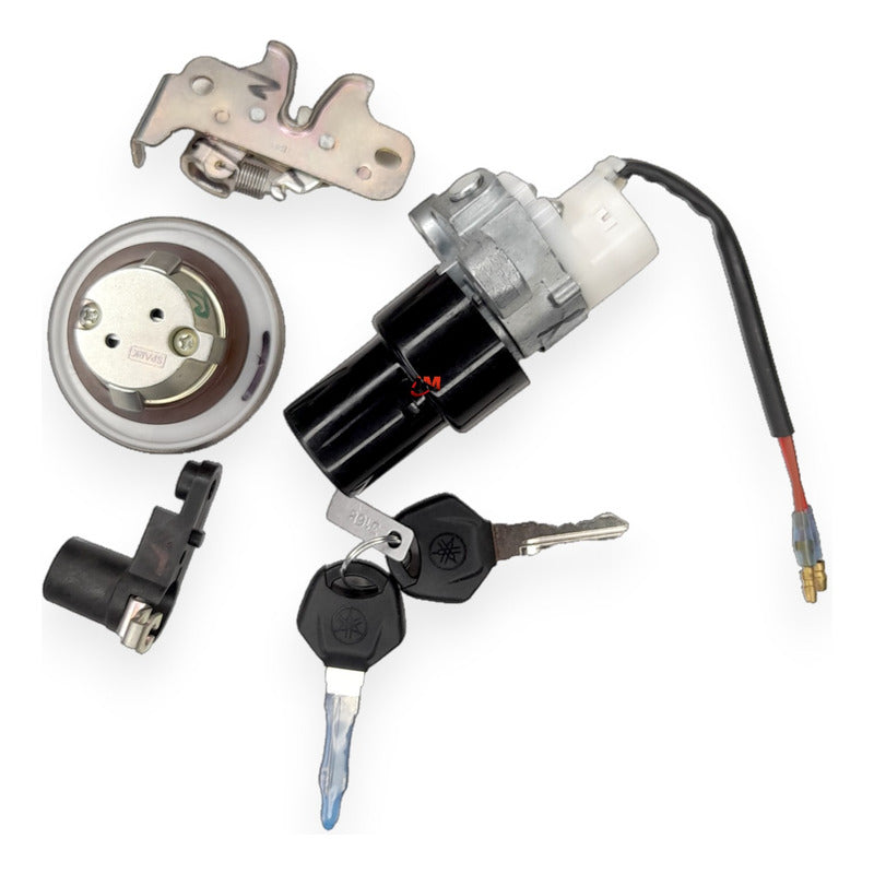 Kit Switch Encendido + Tapa Tanque + Seguro Fz 2,0 Yamaha