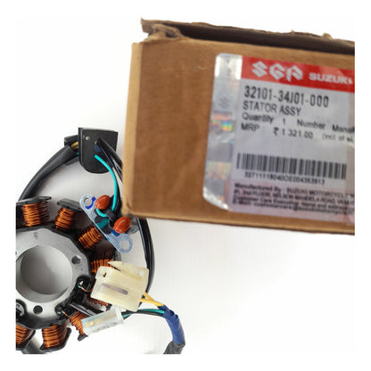 Plato Bobinas Stator Gixxer 150 Suzuki Original
