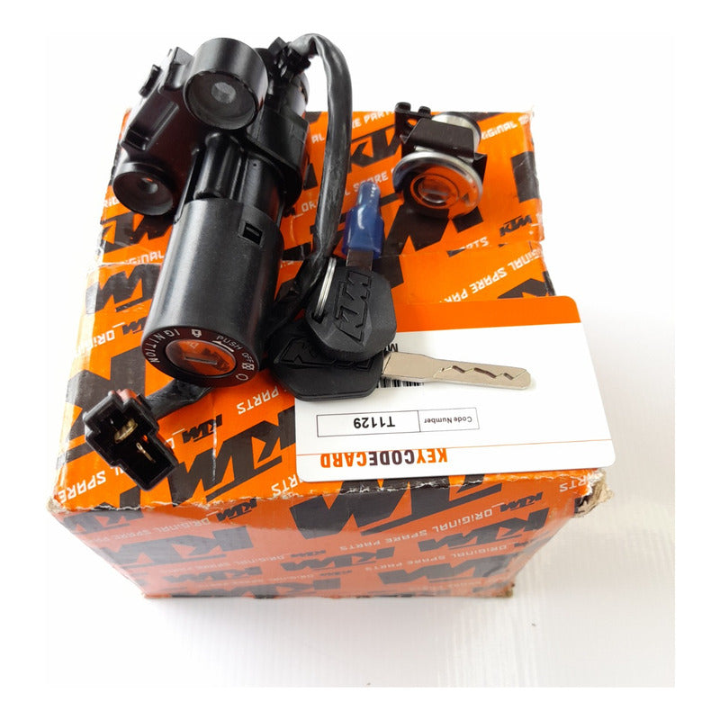 Kit Switch Encendido + Seguro Duke 200/390 Original Ktm