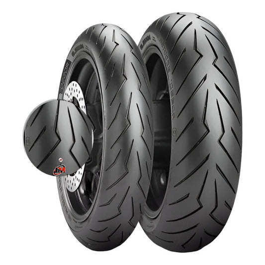 Llanta 130/70-12 Y 120/70-12 Pirelli Diablo Rosso Scooter Tl