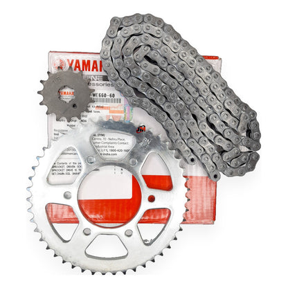 Kit Arrastre R15 V2 Yamaha Original Plateado