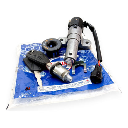 Kit Switch Encendido + Tapa Ntorq 125 /125 F.i Completo Tvs