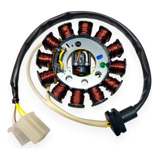 Plato Bobinas Stator Apache 160 4v Tvs Original