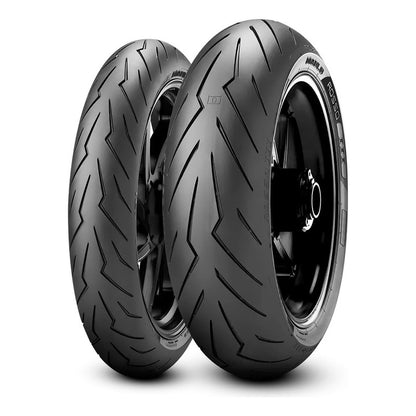 Llanta 180/55-17 Y 120/70-17 Pirelli Diablo Rosso 3 Combo Tl