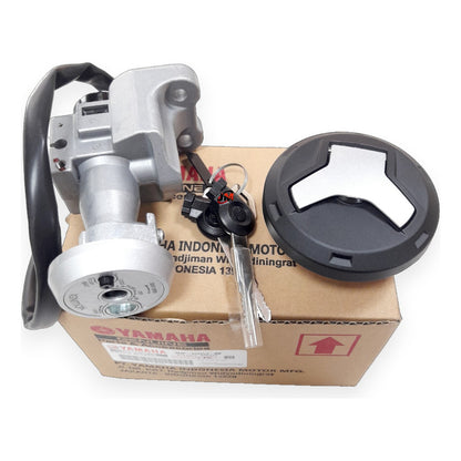 Kit Switch Encendido + Tapa N Max 155 Completo Yamaha