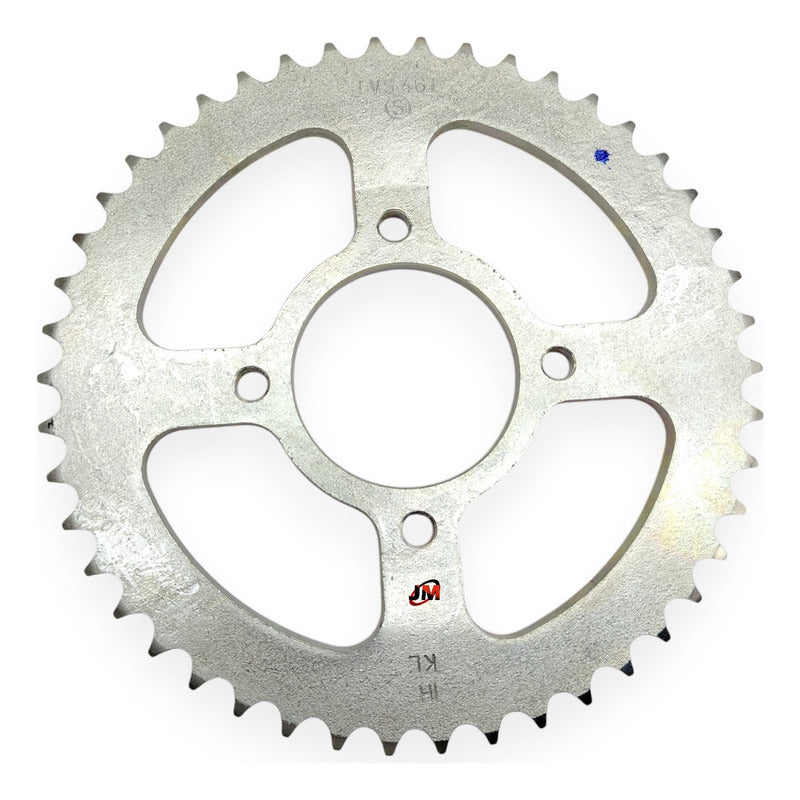 Kit Arrastre Raider 125 /125 Fi Tvs Original Plateado