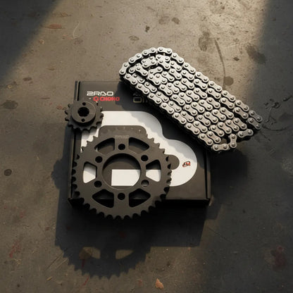 Kit Arrastre O-ring Tnt 135-benelli 2rbo (15-37)428ho-120 Negro