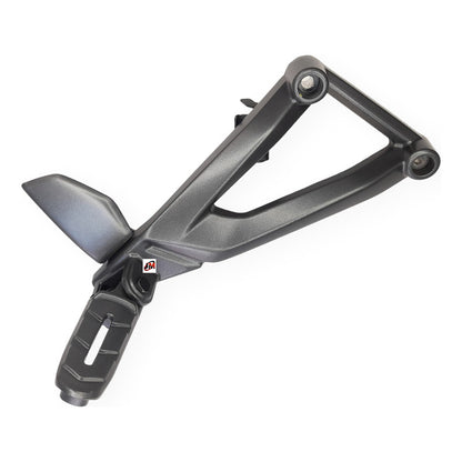 Soporte Reposapie Trasero Derecho Gris Ns200 Bajaj Original