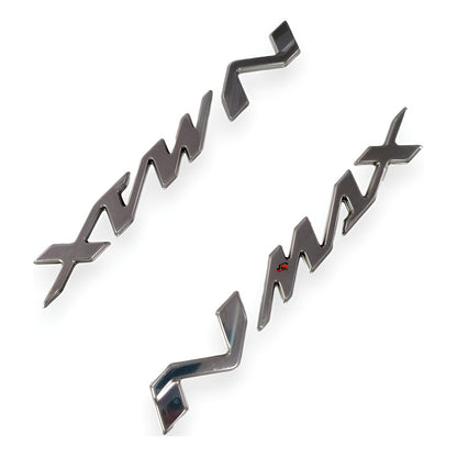 Emblemas Tapa Lateral N-max 155 Plateado Yamaha Original