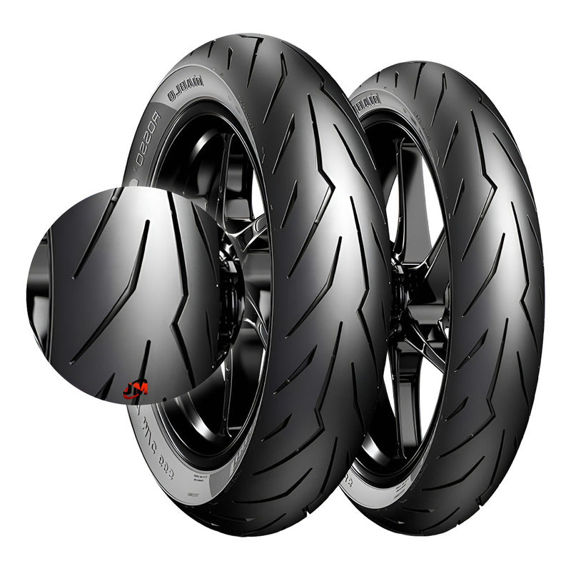 Llanta 150/60-17 Y 110/70-17 Diablo Rosso Sport Ns200 Duke20
