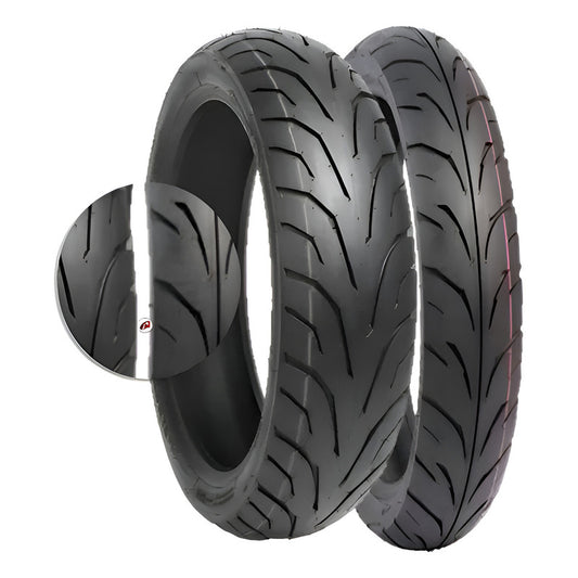 Llantas 130/70-17 Y 100/80-17 Timsun Ts613/ts680 Tl