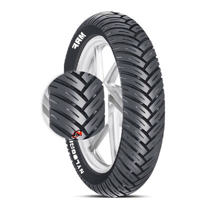 Llanta 120/80-17 Mrf Zapper-c Tl 61p