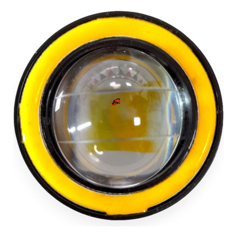 Bombillo H4 Lupa Bicolor Blanco + Amarillo