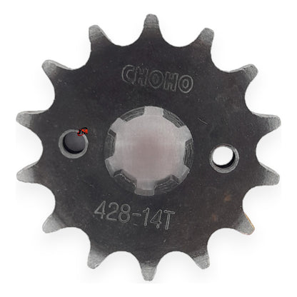 Kit Arrastre Xtz 125 (14x50) /428hs-132 Choho Plateado