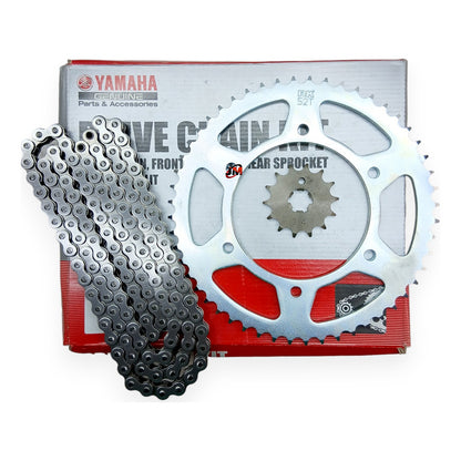 Kit Arrastre Mt15 Yamaha Original - Cadena Did Plateado