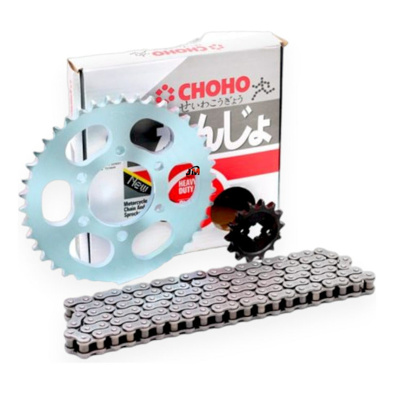 Kit Arrastre Ycz 110 (14x42) /428h-114 Choho Plateado