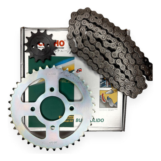 Kit Arrastre Pulsar 180 Ug /220 (14x39) 520hs-110 Choho Plateado