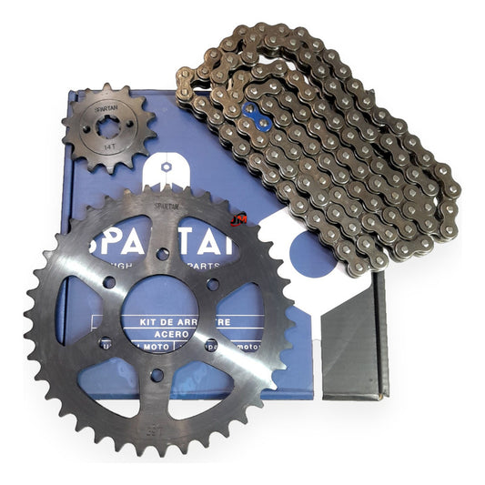 Kit Arrastre Pulsar 200 Ns /as /rs /fi /bsiv (14x39) Spartan Negro