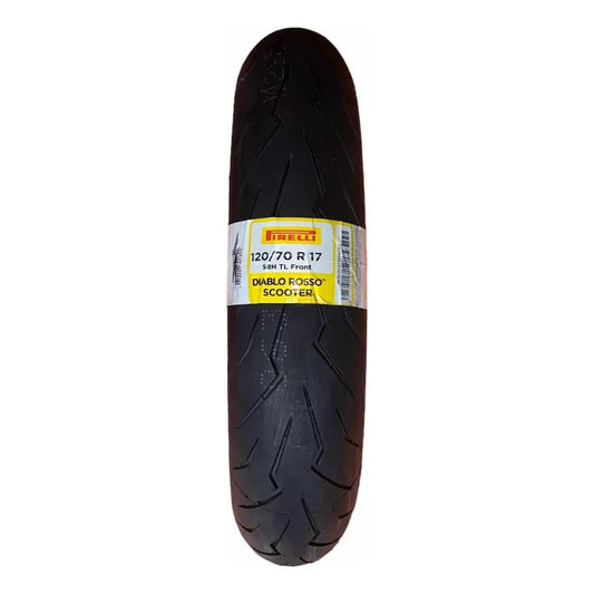 Llanta 120/70-17 Pirelli Diablo Rosso Scooter Radial Tl