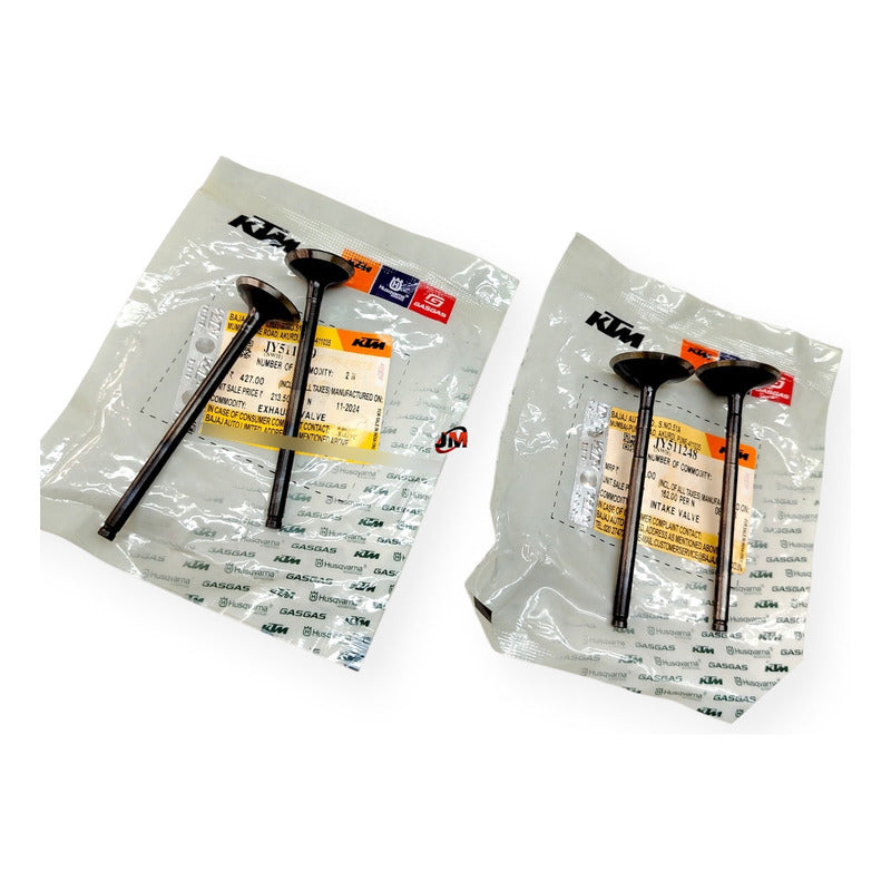 Kit Valvulas Adm-esc Duke 250 (x4) Ktm Original