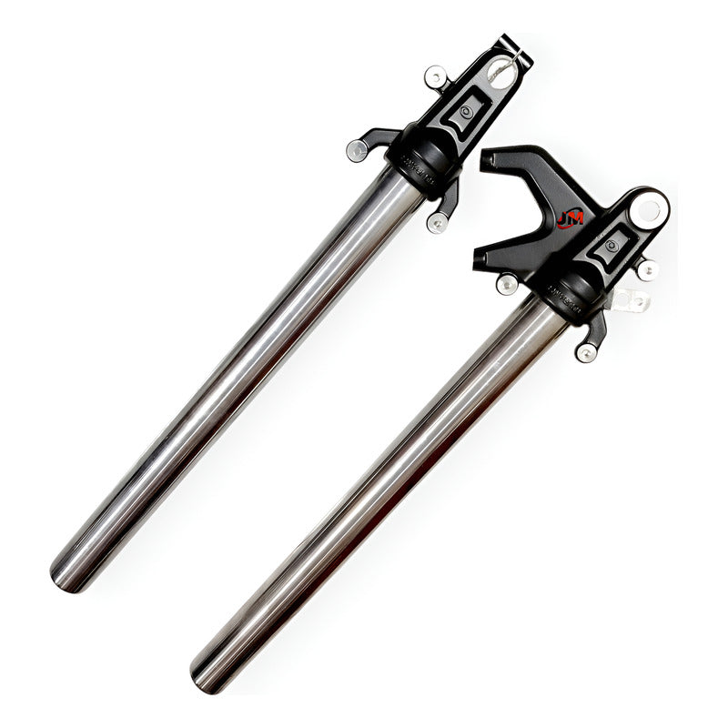 Barras Suspensión Dominar 400 Ug (con Abrazaderas) Par Revo