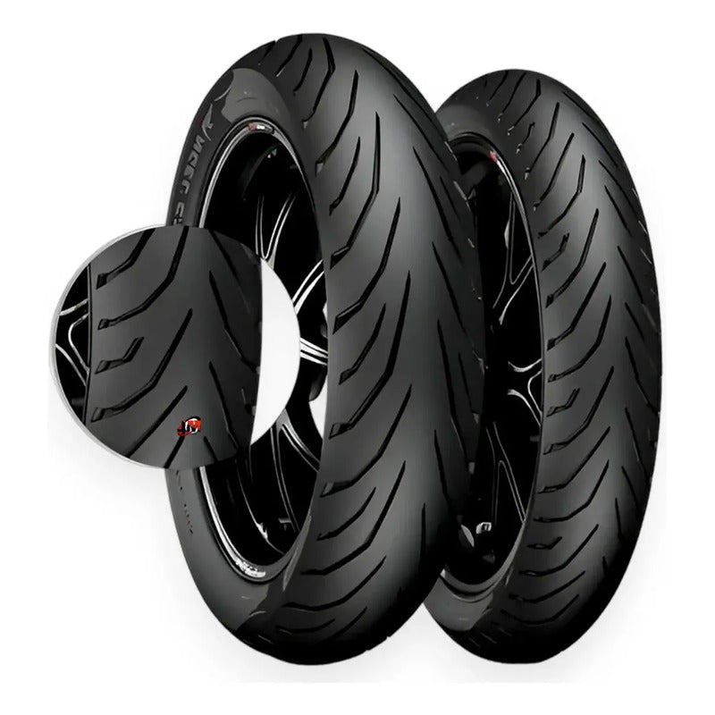 Llantas 130/70-17 Y 100/80-17 Pirelli Angel City Tl