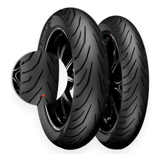 Llantas 130/70-17 Y 100/80-17 Pirelli Angel City Tl
