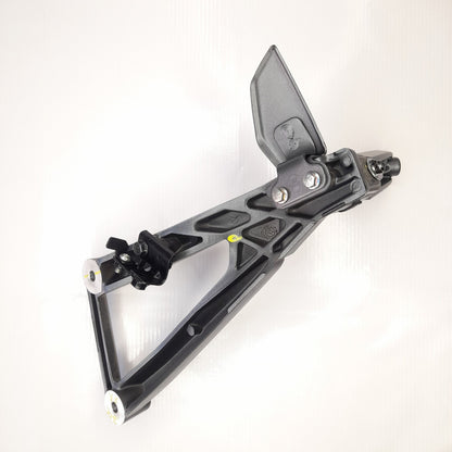 Soporte Reposapie Trasero Derecho Gris Ns200 Bajaj Original